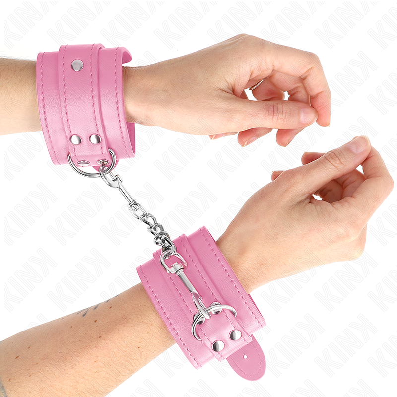 KINK - SIMPLE PINK ADJUSTABLE WRIST RESTS 20-23 CM X 5.5 CM