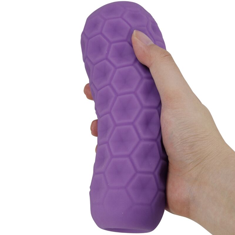 Purple Double Ball Male Masturbator