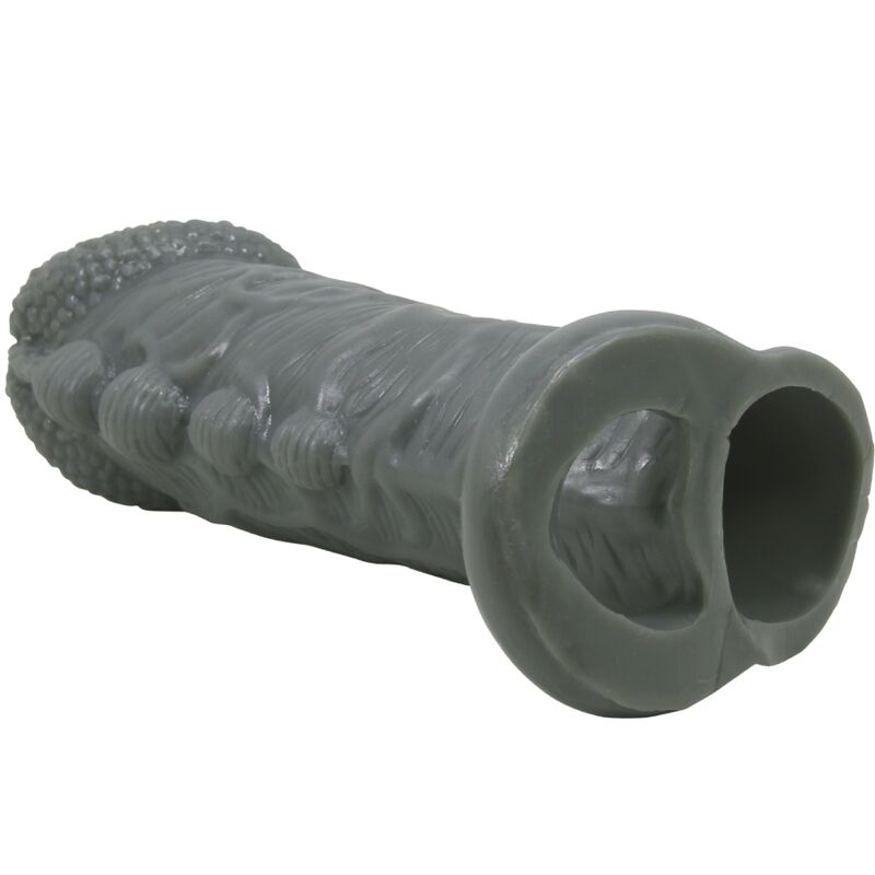 PRETTY LOVE - REALISTIC PENIS ENLARGEMENT AND GREY DELAY SLEEVE