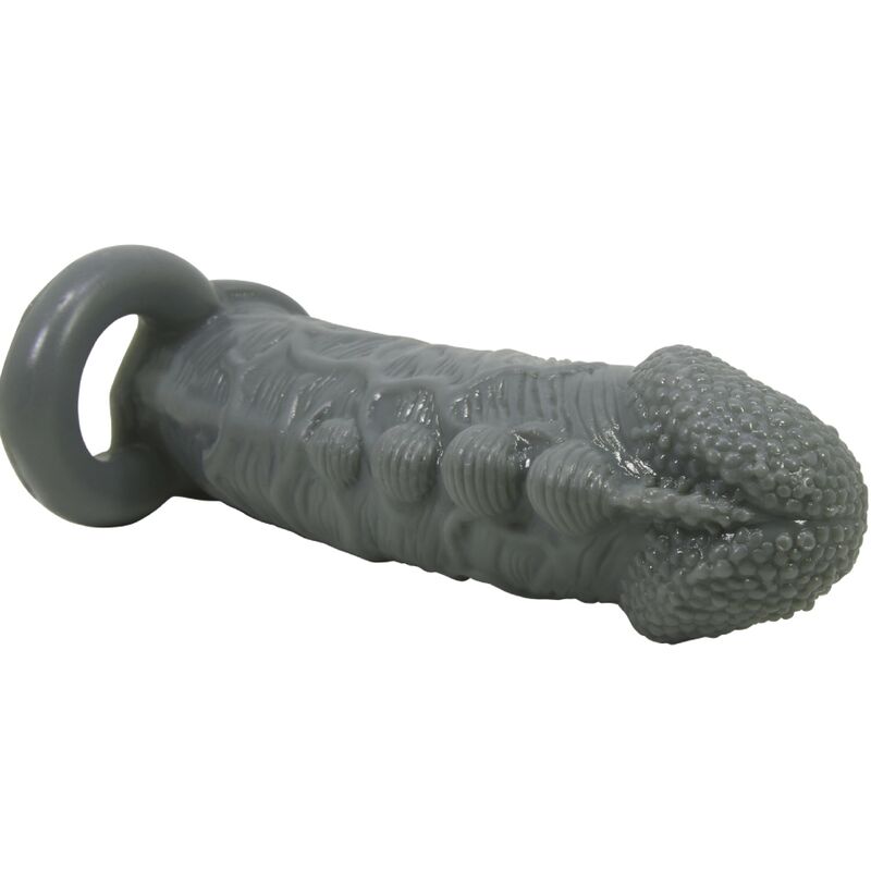 PRETTY LOVE - REALISTIC PENIS ENLARGEMENT AND GREY DELAY SLEEVE