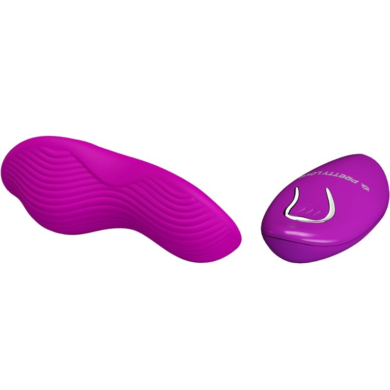 PRETTY LOVE - ROMARIO LAY-ON CLITORIS STIMULATOR WITH PINK REMOTE CONTROL