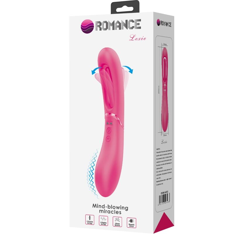Lexie g-spot vibrator 7 vibrations pink
