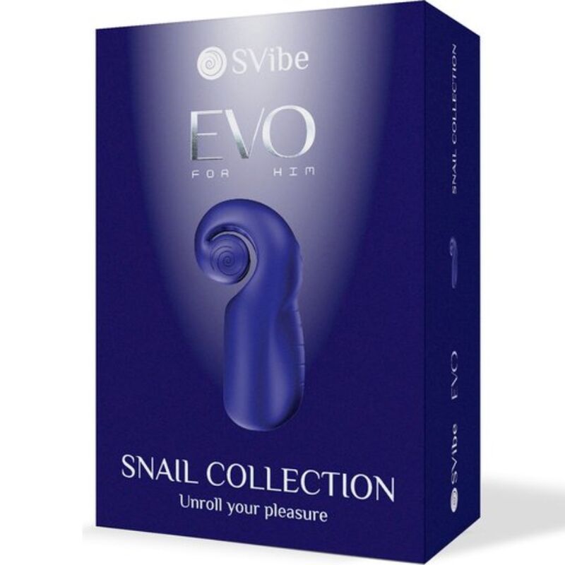 Evo for him male masturbator slide nroll dark blue