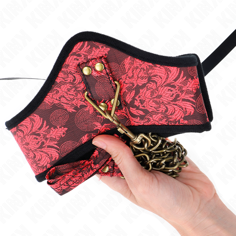 Scandal model necklace with lace bracelet 75 cm 44 x 10 cm