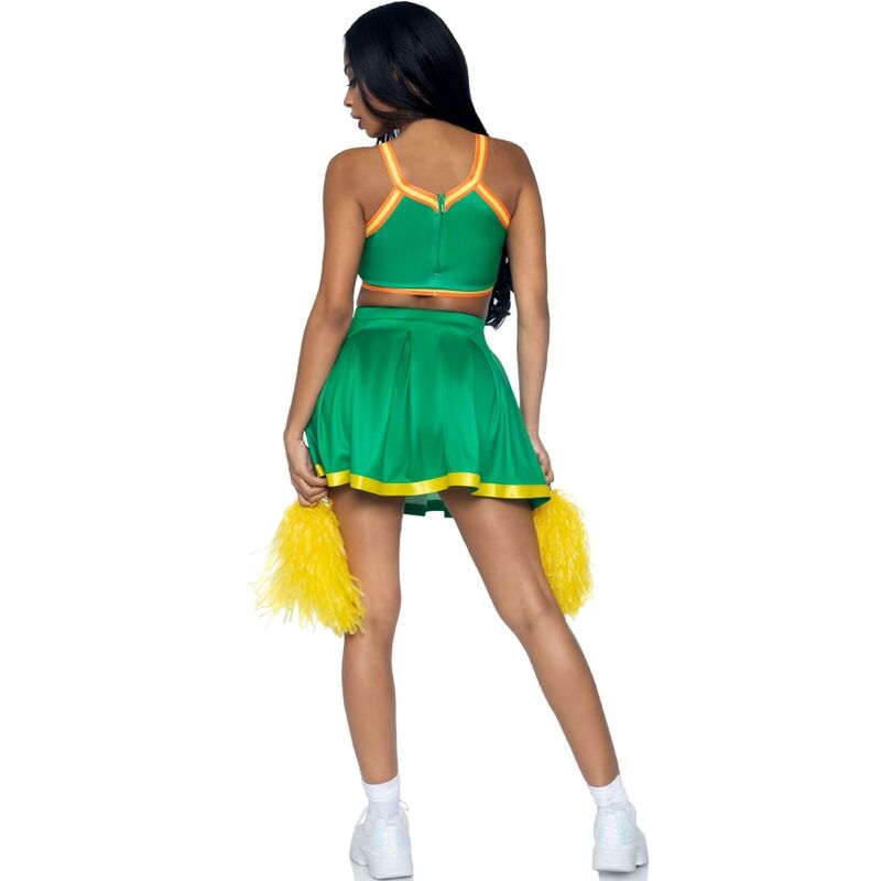 Green cheerleader costume s/m