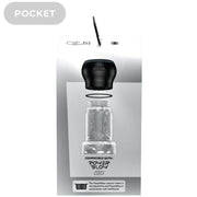 Feel pocket stroker crystal by kiiroo transparent