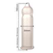 Intensity bulk multi-textured condoms 144 units