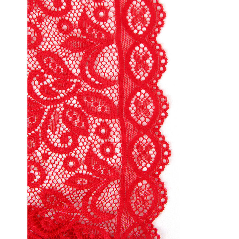 SUBBLIME - 953874 OPEN CUT BODY RED S/M