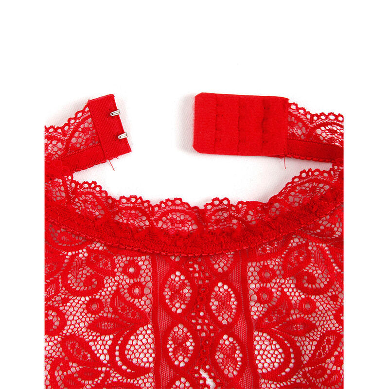SUBBLIME - 953874 OPEN CUT BODY RED S/M