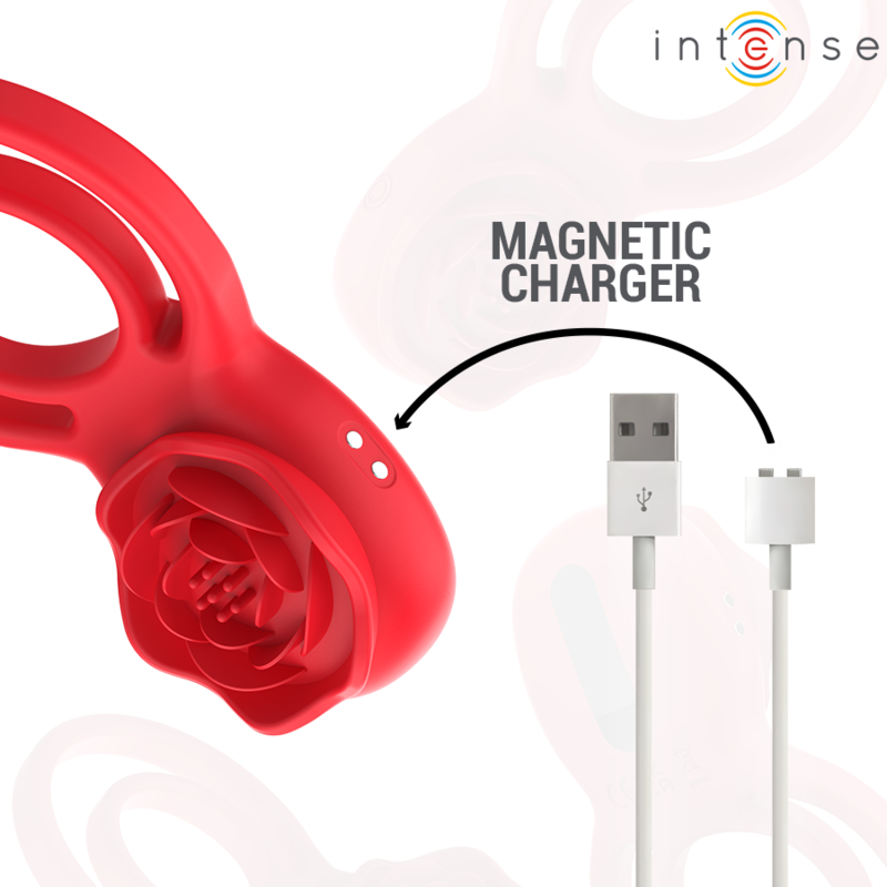 Gail pink stimulator 10 vibrations red remote control