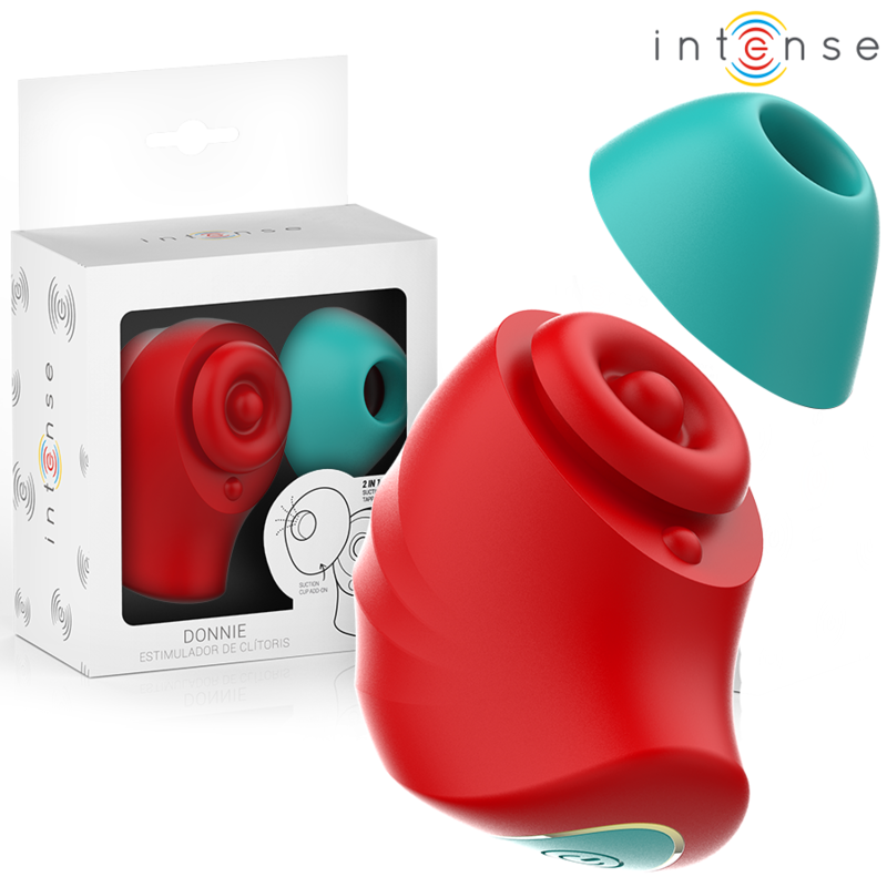 INTENSE - DONNIE RED/GREEN CLITORAL STIMULATOR