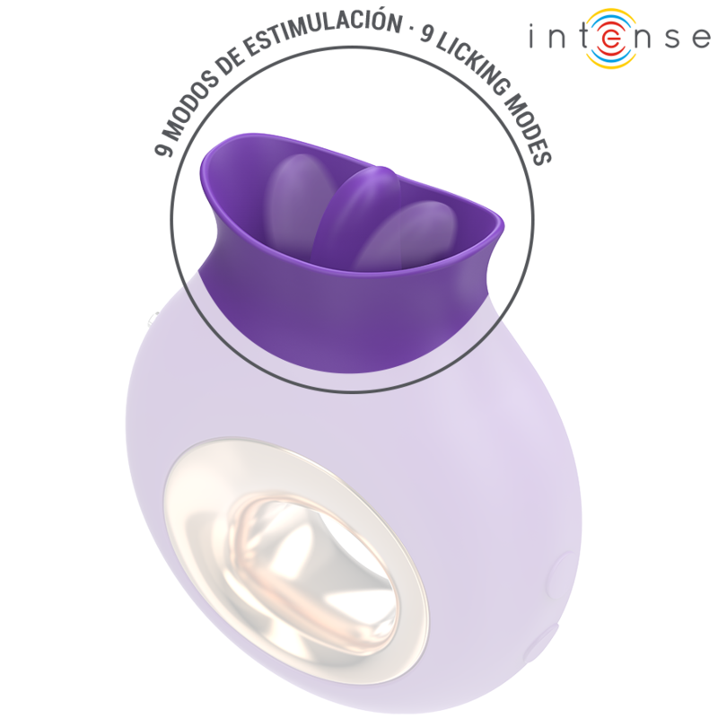 Tuli Clitoris Stimulator 9 Vibrations &amp; 9 Oscillations Purple