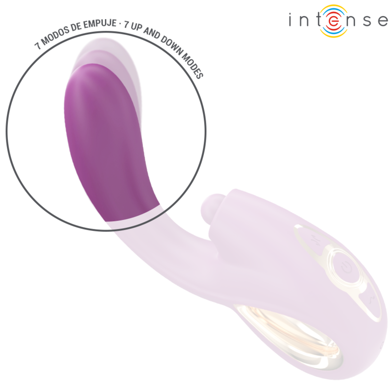 INTENSE - LALI MULTIFUNCTION G-SPOT VIBRATOR TAPPING &amp; THRUST &amp; VIBRATION PURPLE