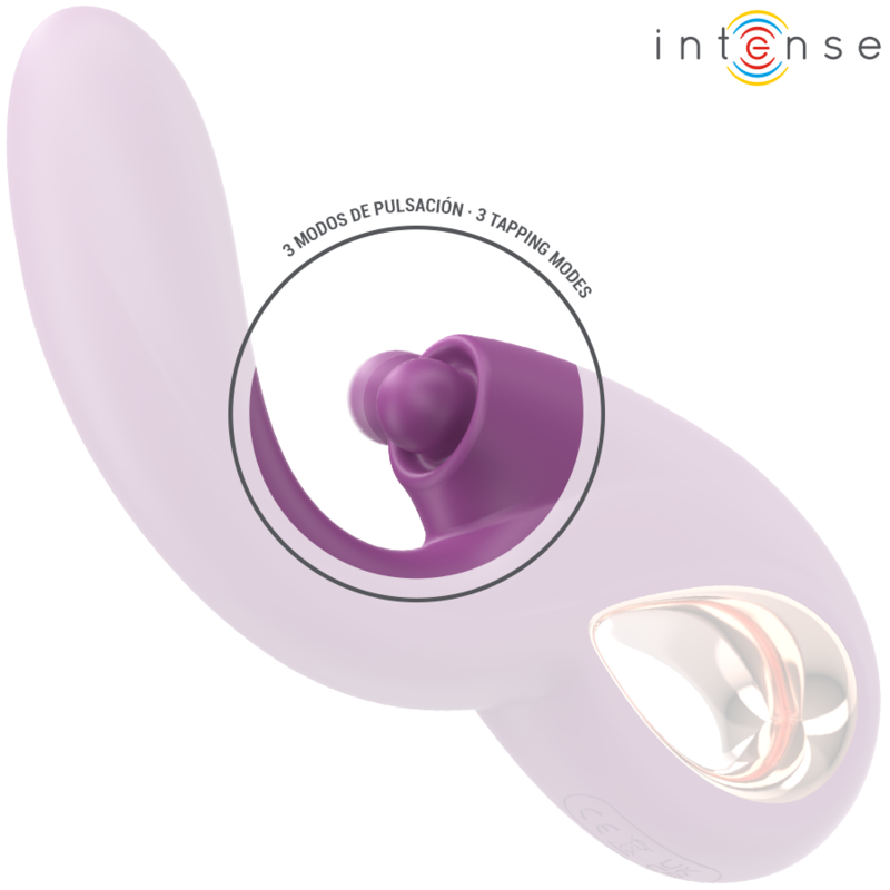 INTENSE - LALI MULTIFUNCTION G-SPOT VIBRATOR TAPPING &amp; THRUST &amp; VIBRATION PURPLE