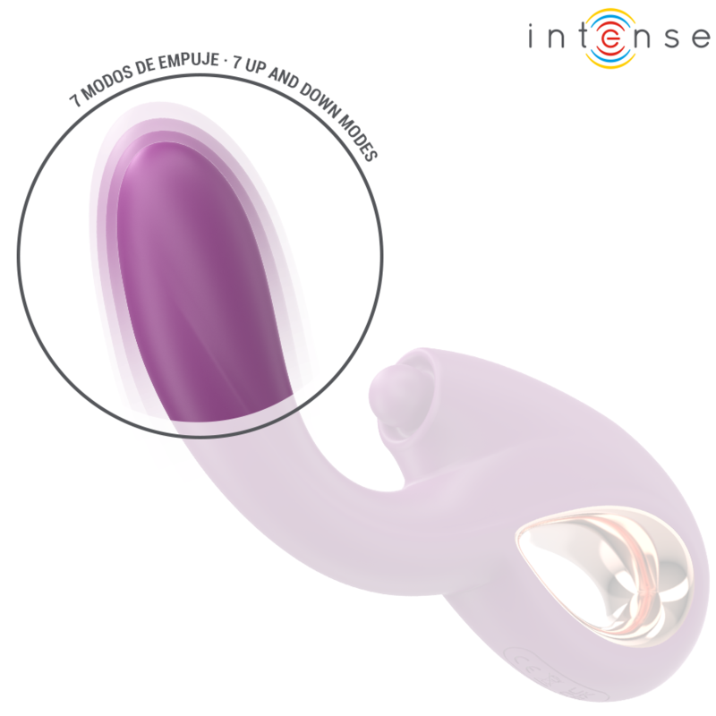 INTENSE - LALI MULTIFUNCTION G-SPOT VIBRATOR TAPPING &amp; THRUST &amp; VIBRATION PURPLE