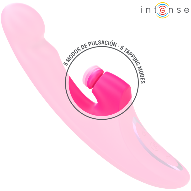 Emi vibrator 13.5 cm multifunction 3 in 1 10 vibrations pink