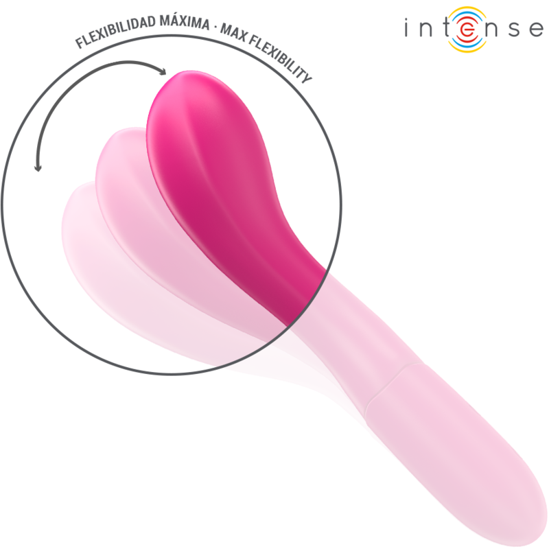 Lisette vibrator 19 cm flexible 10 vibrations pink