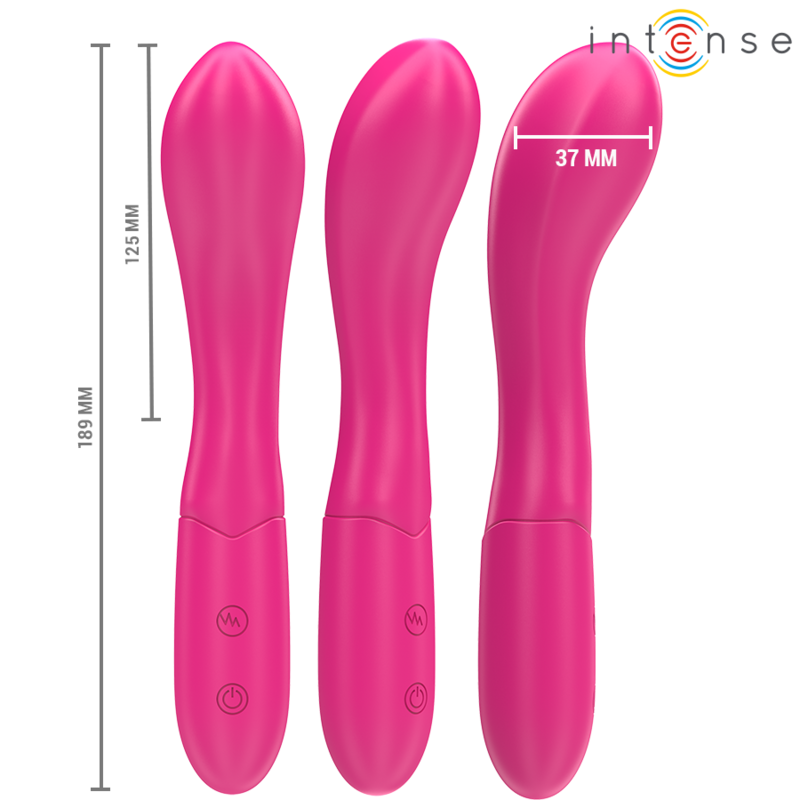 Lisette vibrator 19 cm flexible 10 vibrations pink