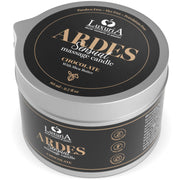 Chocolate massage candle