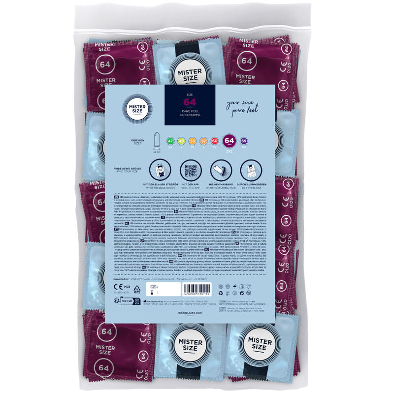 XXL condoms 64 mm (100 units)