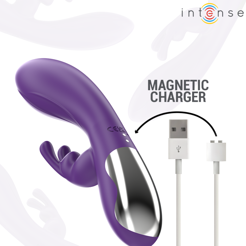 Randall 10-vibration rabbit vibrator purple