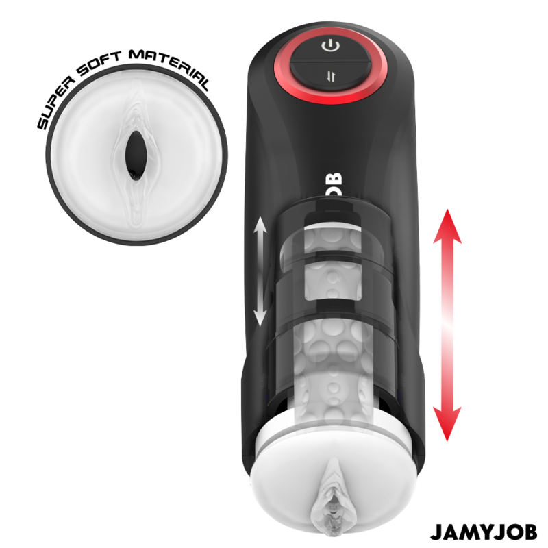 JAMYJOB - Automatic Gravity-Powered Vaginal Masturbator with 5 Suction Modes