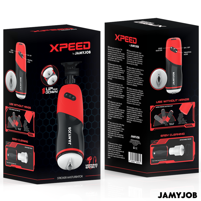 Xpeed Automatic Vagina Masturbator 5 Thrusting Modes and Sound Effect
