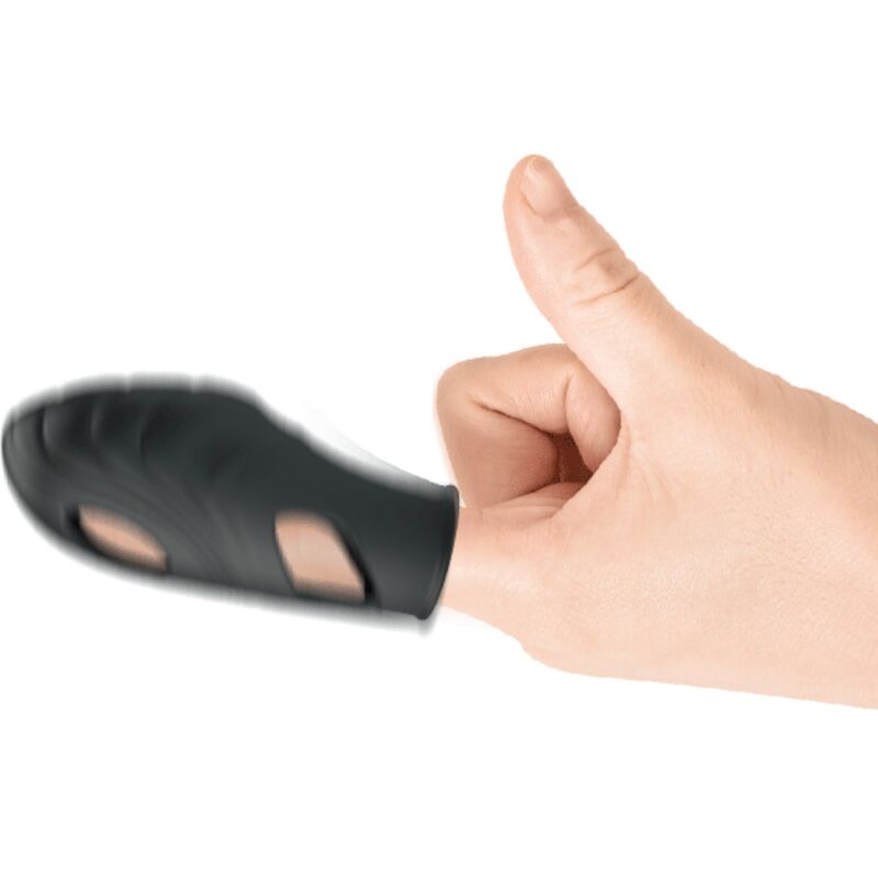 Black Lich Silicone Finger Vibrator