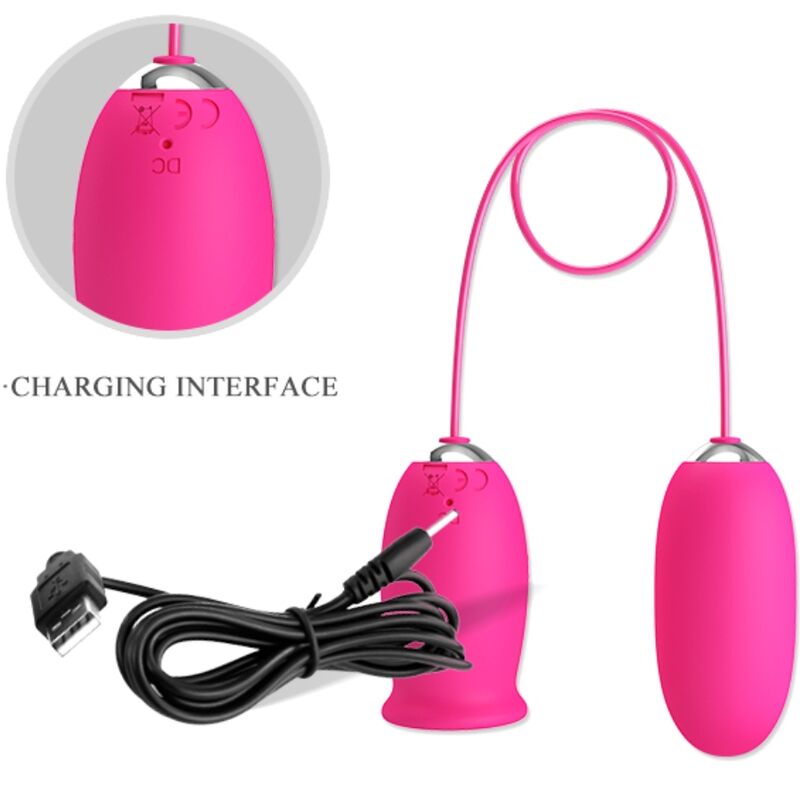 Daisy Vibrating Egg + Pink Clitoris Stimulating Tongue