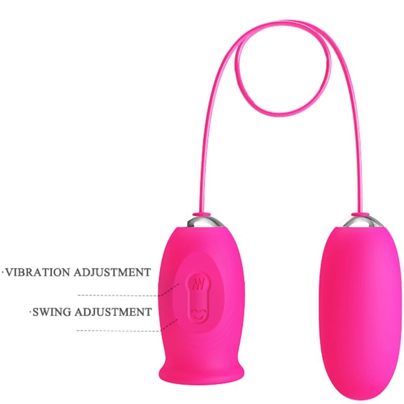 Daisy Vibrating Egg + Pink Clitoris Stimulating Tongue