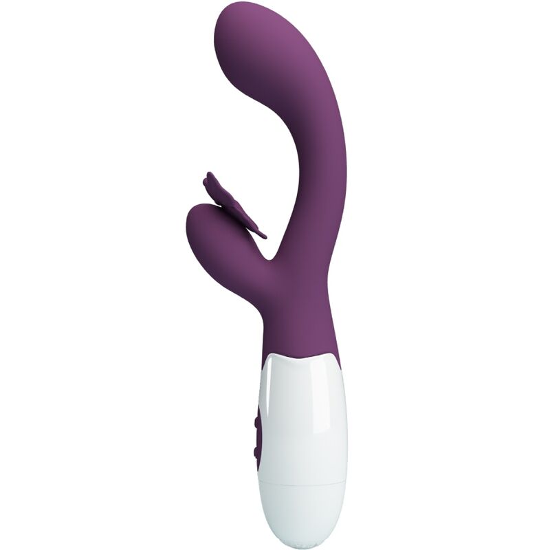 Butterfly Kiss Rabbit Vibrator and G-Spot Stimulator Purple