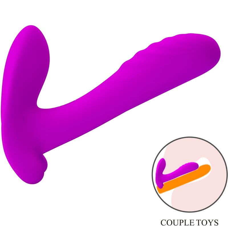 PRETTY LOVE - 12 VIBRATION MASSAGER &amp; VIBRATOR WITH REMOTE CONTROL, PURPLE