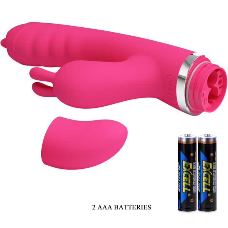 PRETTY LOVE - PINK PHOENIX MULTIFUNCTIONAL RABBIT VIBRATOR
