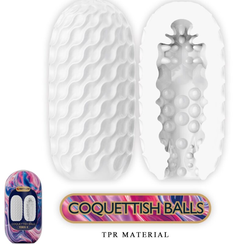 Venus x 15 white silicone male masturbators