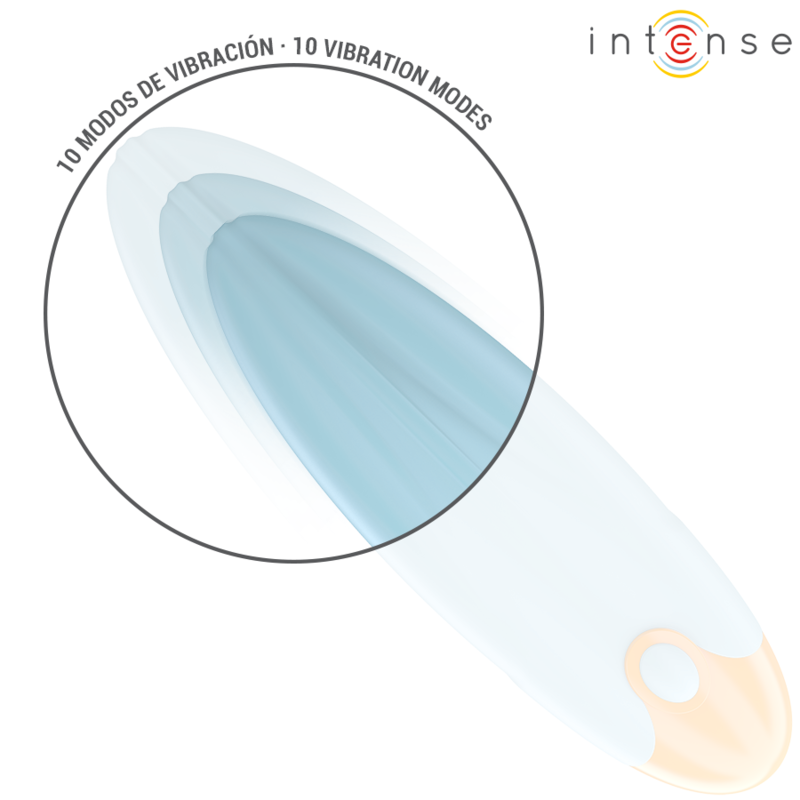 Mike bullet vibrating 10 vibrations blue remote control