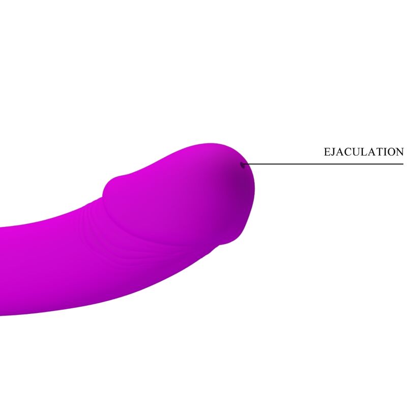 Kelpie Purple Double Strap-On Stimulator