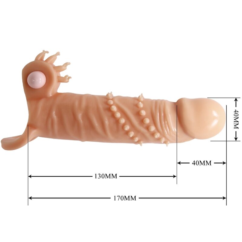 PRETTY LOVE - CONNOR PENIS SLEEVE + FLAIR CLITORIS STIMULATOR