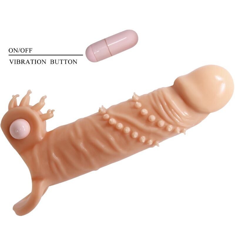 Connor Penis Sleeve + Flesh Clitoris Stimulator