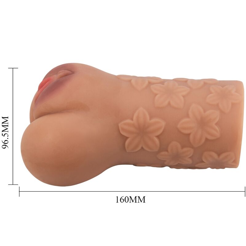 CRAZY BULL - SCARLET VAGINA AND ANUS DRAWING WITH FLOWER FLESH