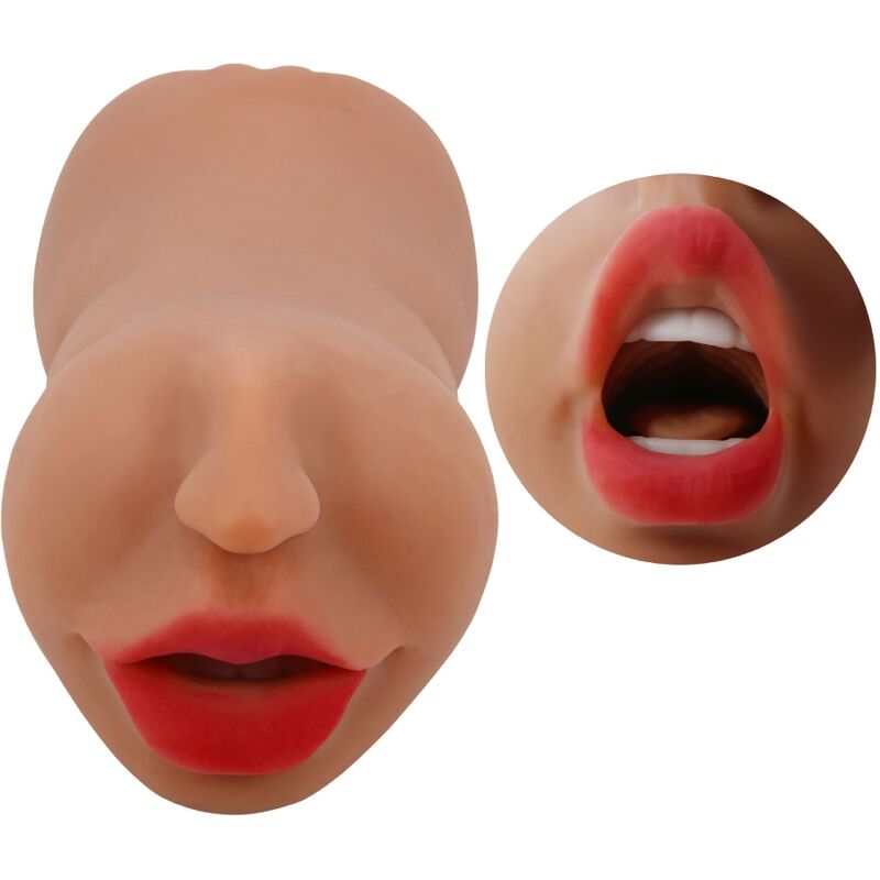 CRAZY BULL - ZOEY DOUBLE MASTURBATOR MOUTH AND VAGINA FLESH