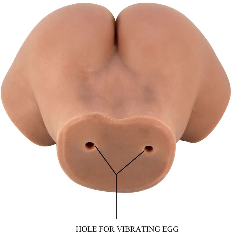 CRAZY BULL - HAILEY BUTT VIBRATOR WITH REALISTIC REMOTE CONTROL OF VAGINAL AND ANUS