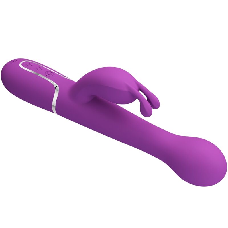 Dejon 3-in-1 multifunctional rabbit vibrator purple
