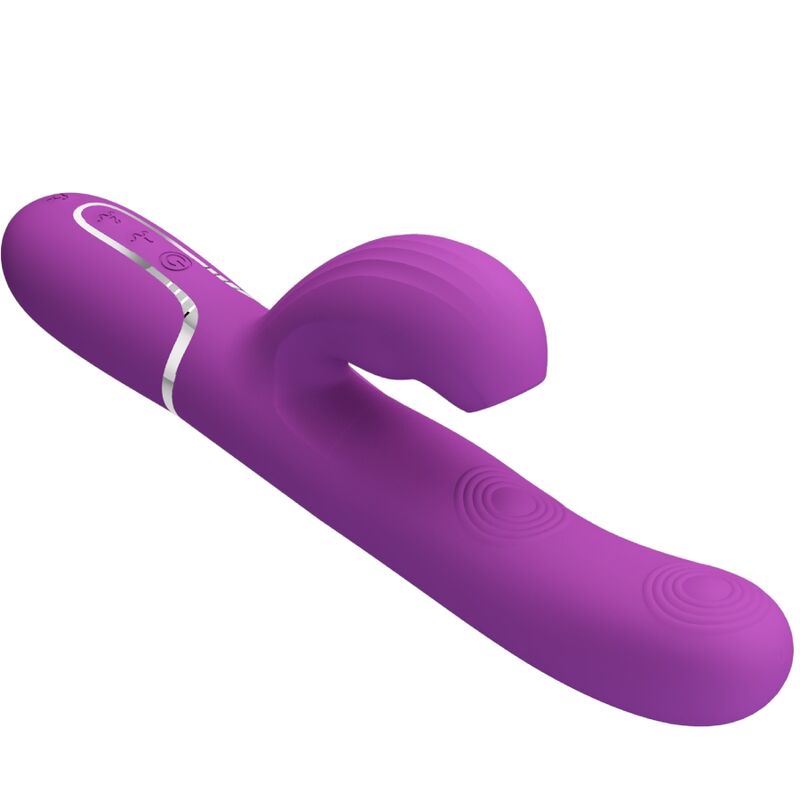 Perlita 3-in-1 Multi-Function Rabbit Vibrator Purple
