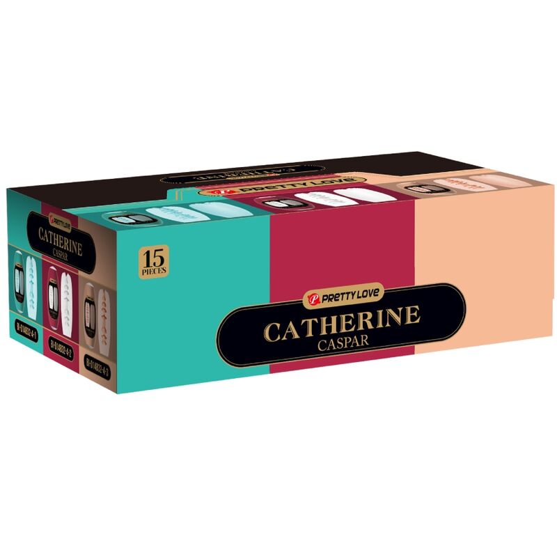 Caspar pack of 15 different men's mascrubators