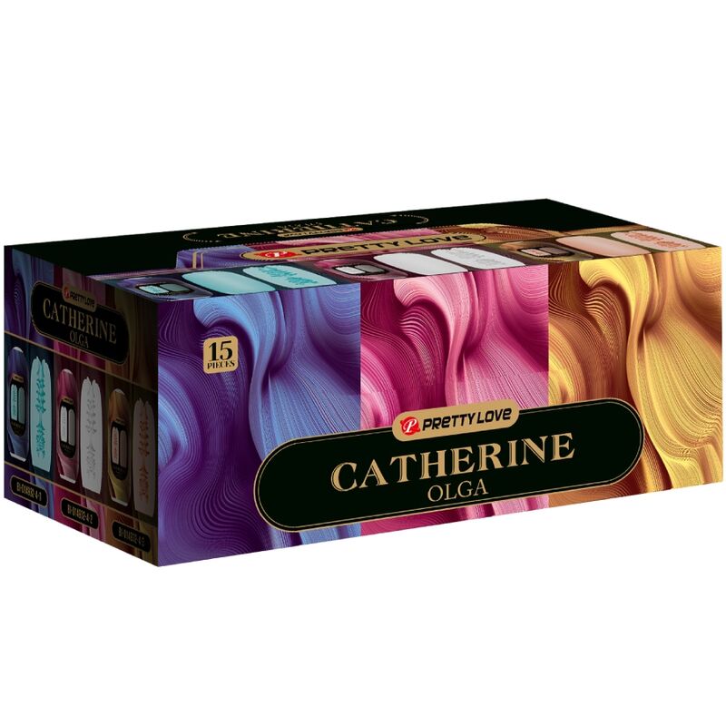 Olga pack of 15 different men's mascrubators