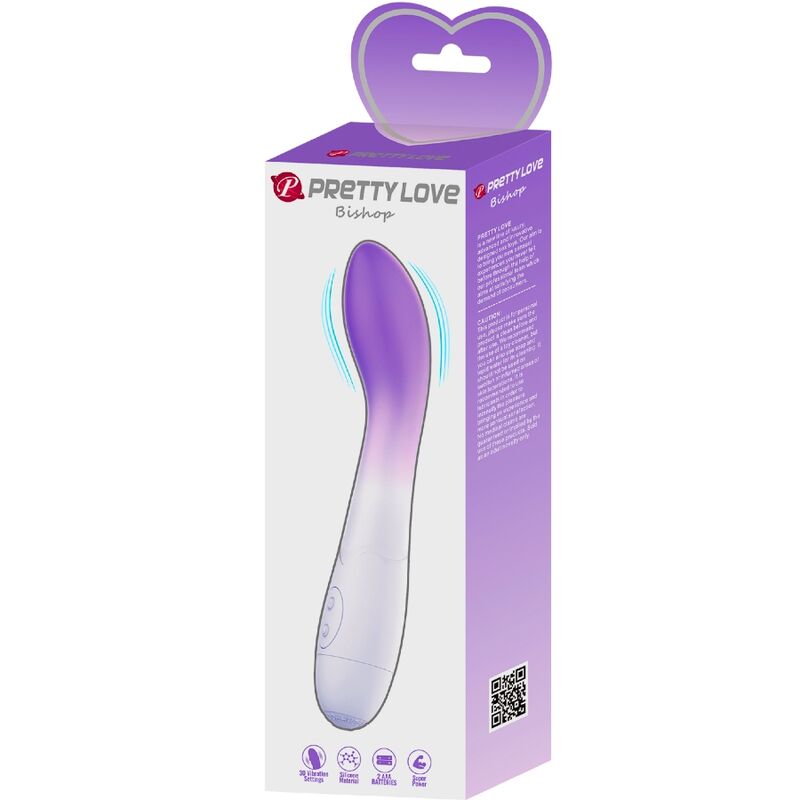 Bishop g-spot vibrator 30 vibrations purple