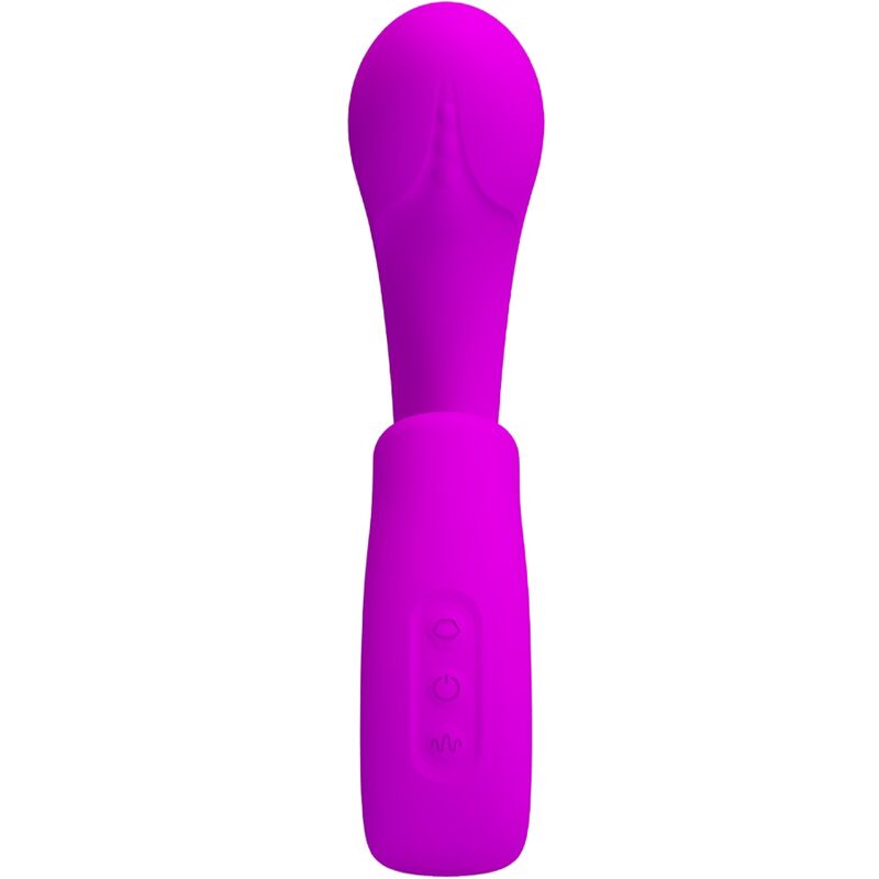Sibel G-spot vibrator + Sibel clitoris stimulator 10 vibrations purple