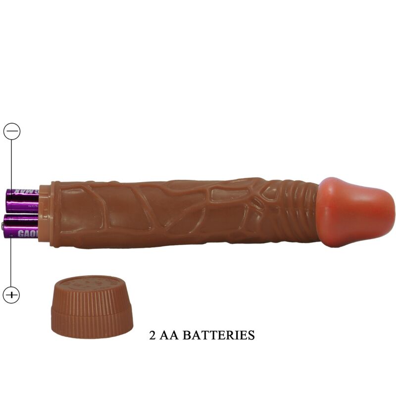BAILE - REALISTIC BOB VIBRATOR 22.5 CM MULATRATE