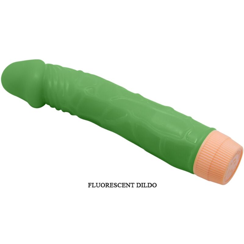 Realistic vibrator bill 22.5 cm green