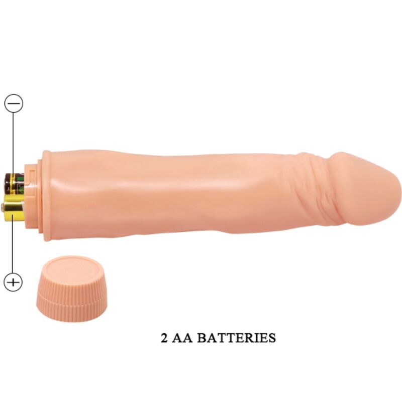 BAILE - REALISTIC DWARF VIBRATOR 21 CM FLESH